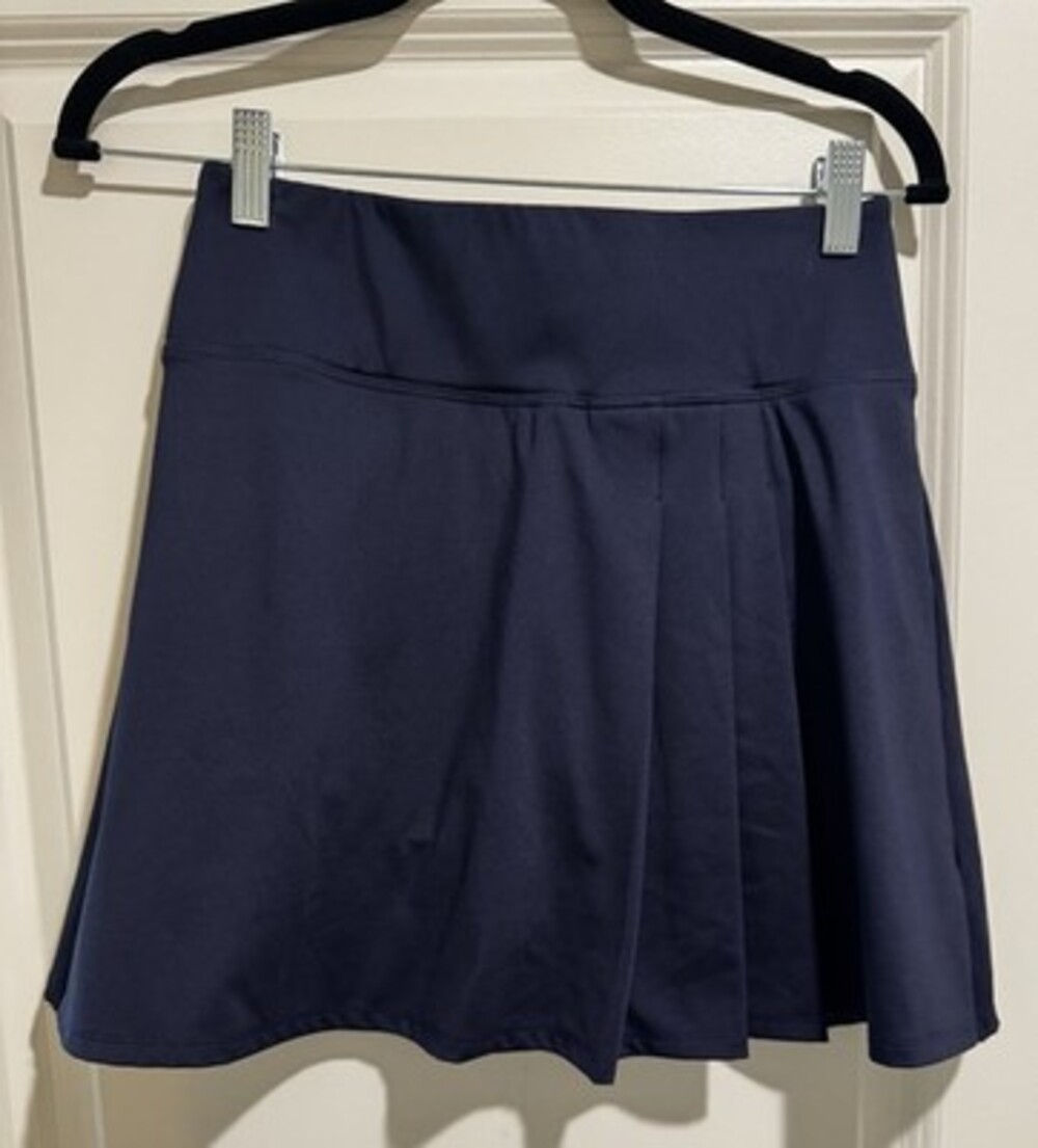 Tommy Bahama Active Navy Blue Pleated Athletic Skort Tennis Golf Skirt Size XS